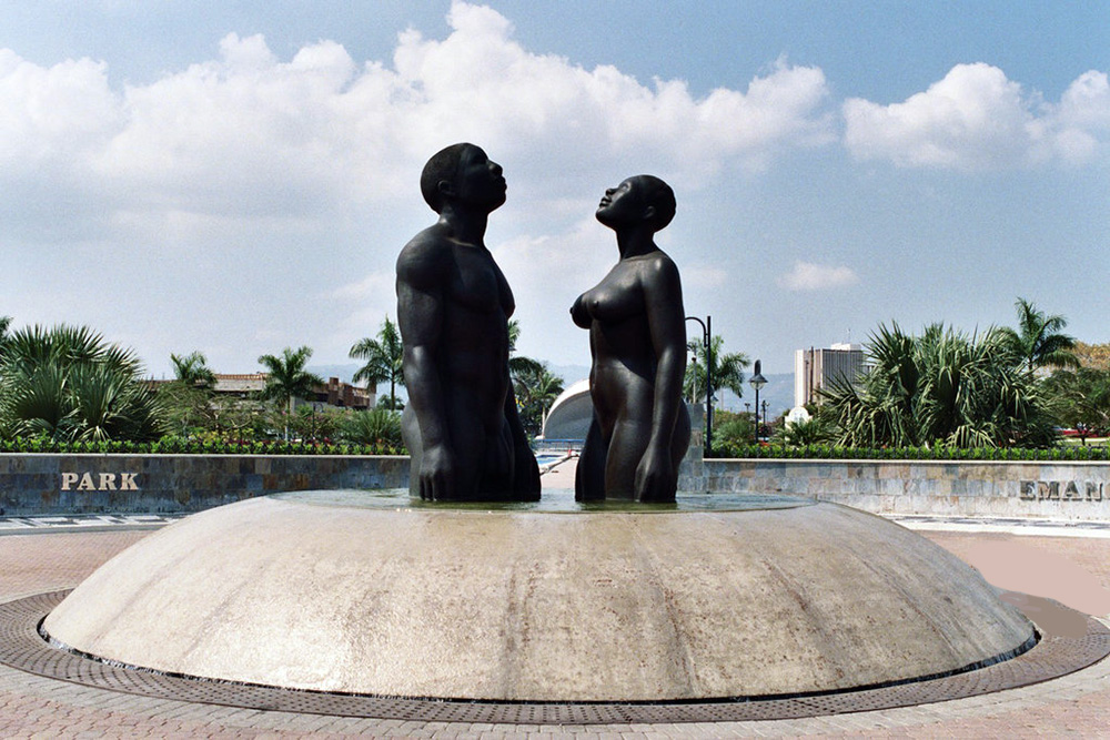 Emancipation Park - Irie Zayne Taxi and Tours Jamaica - www.iriezaynetaxiandtoursjamaica.com - www.IrieZayneTaxiAndToursJamaica.net